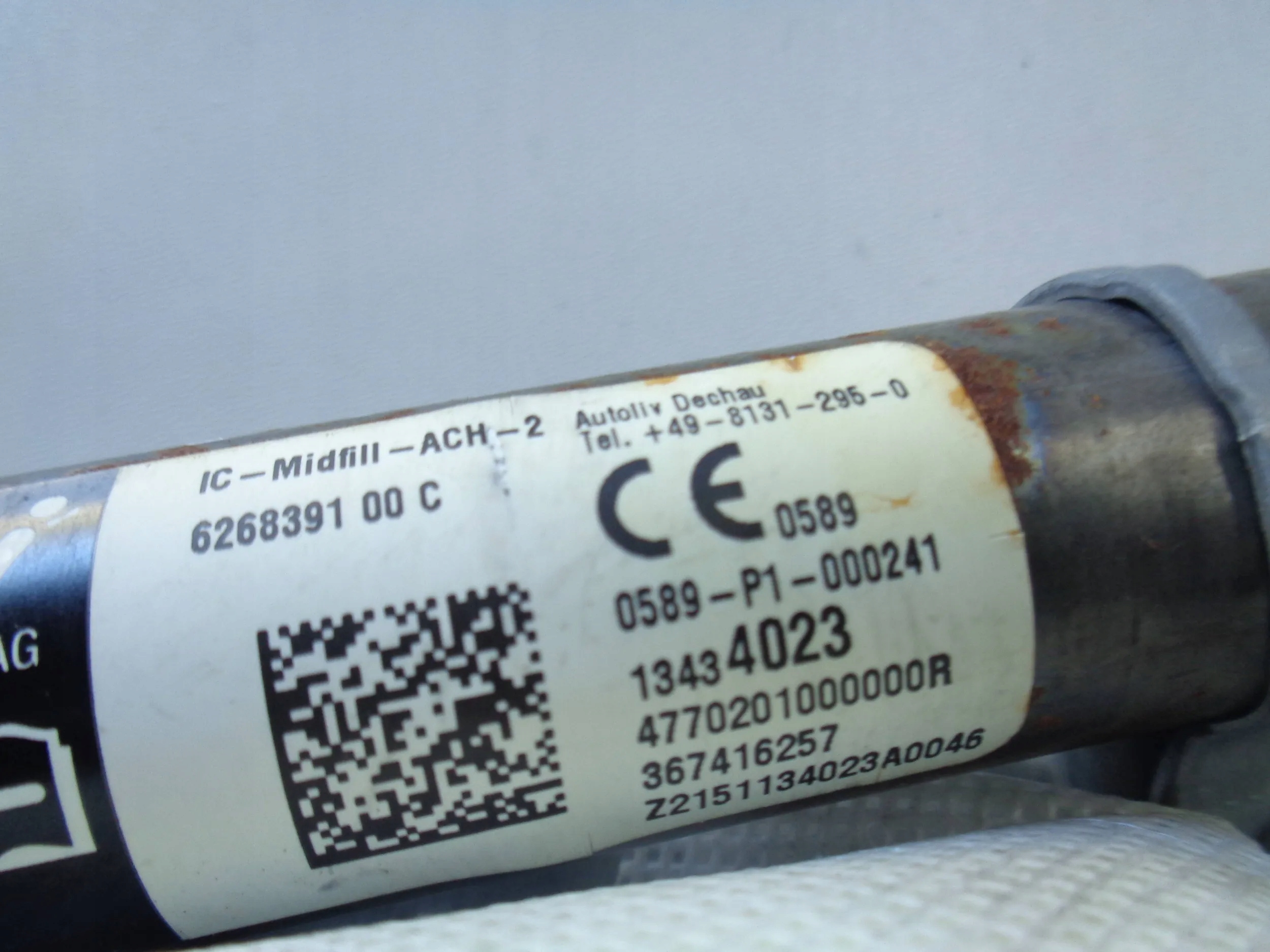 OPEL CORSA E 5D right KUTRYNA airbag 15r