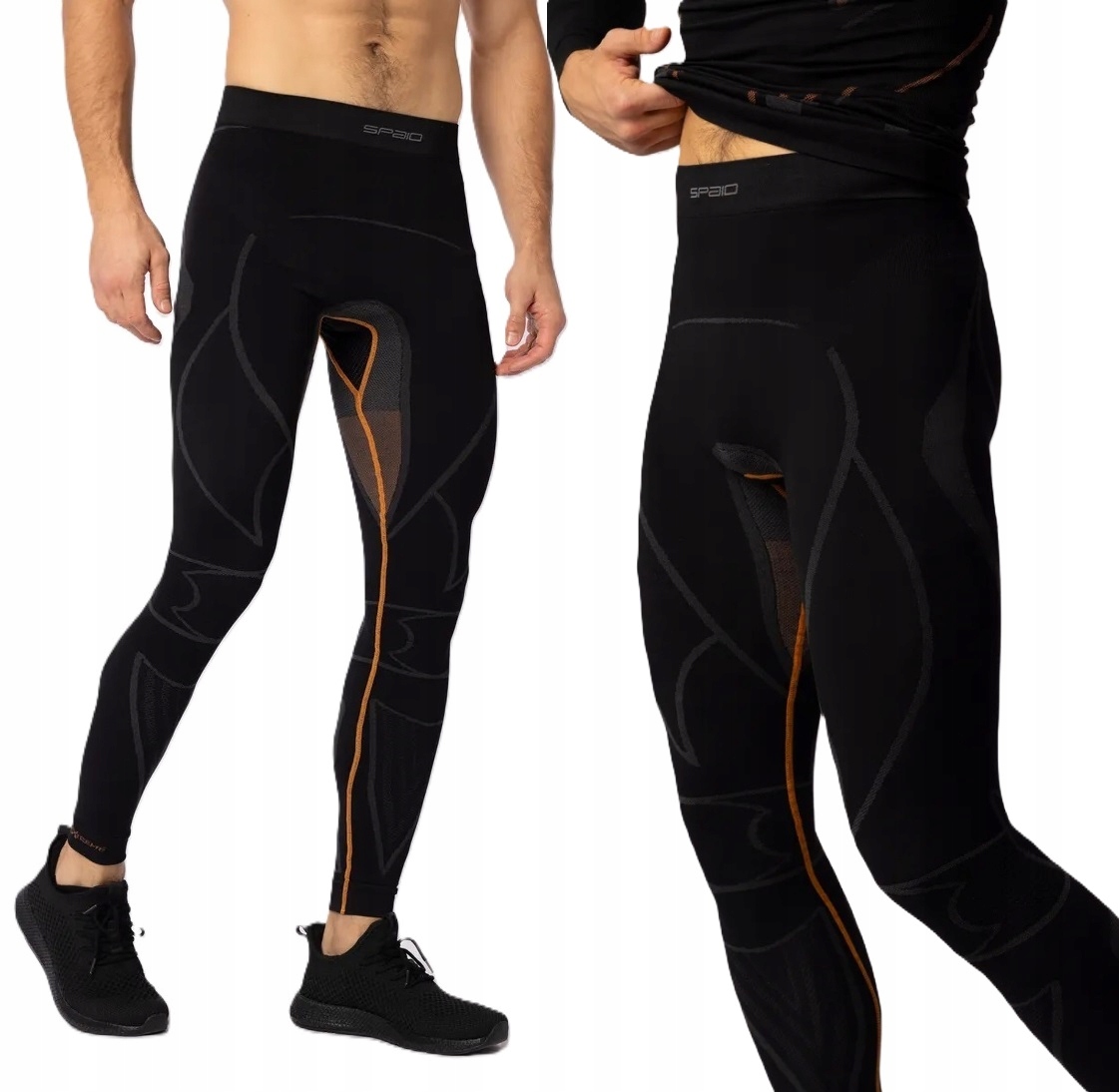 Getry Termiczne Męskie Sportowe Motocyklowe Rowerowe Do Biegania Spaio Pro