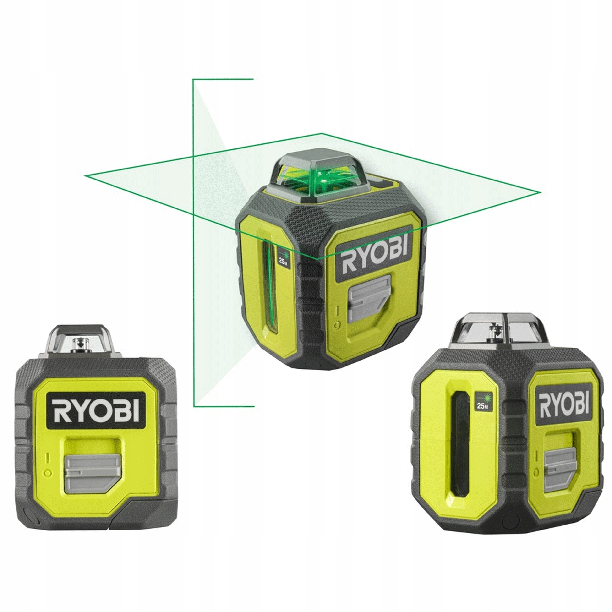 Laser Krzyżowy Zielona Wiązka 360° RB360GLL 5133005310 Ryobi