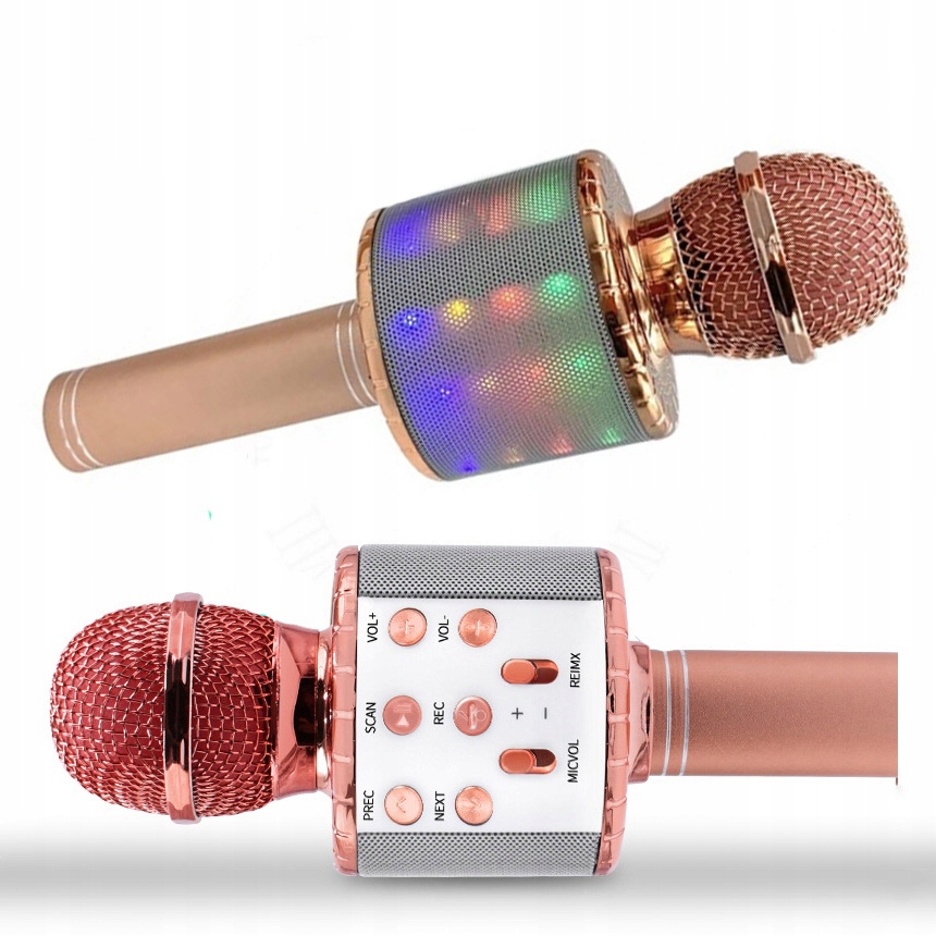 

Mikrofon Bezprzewodowy Karaoke Bluetooth Głośnik