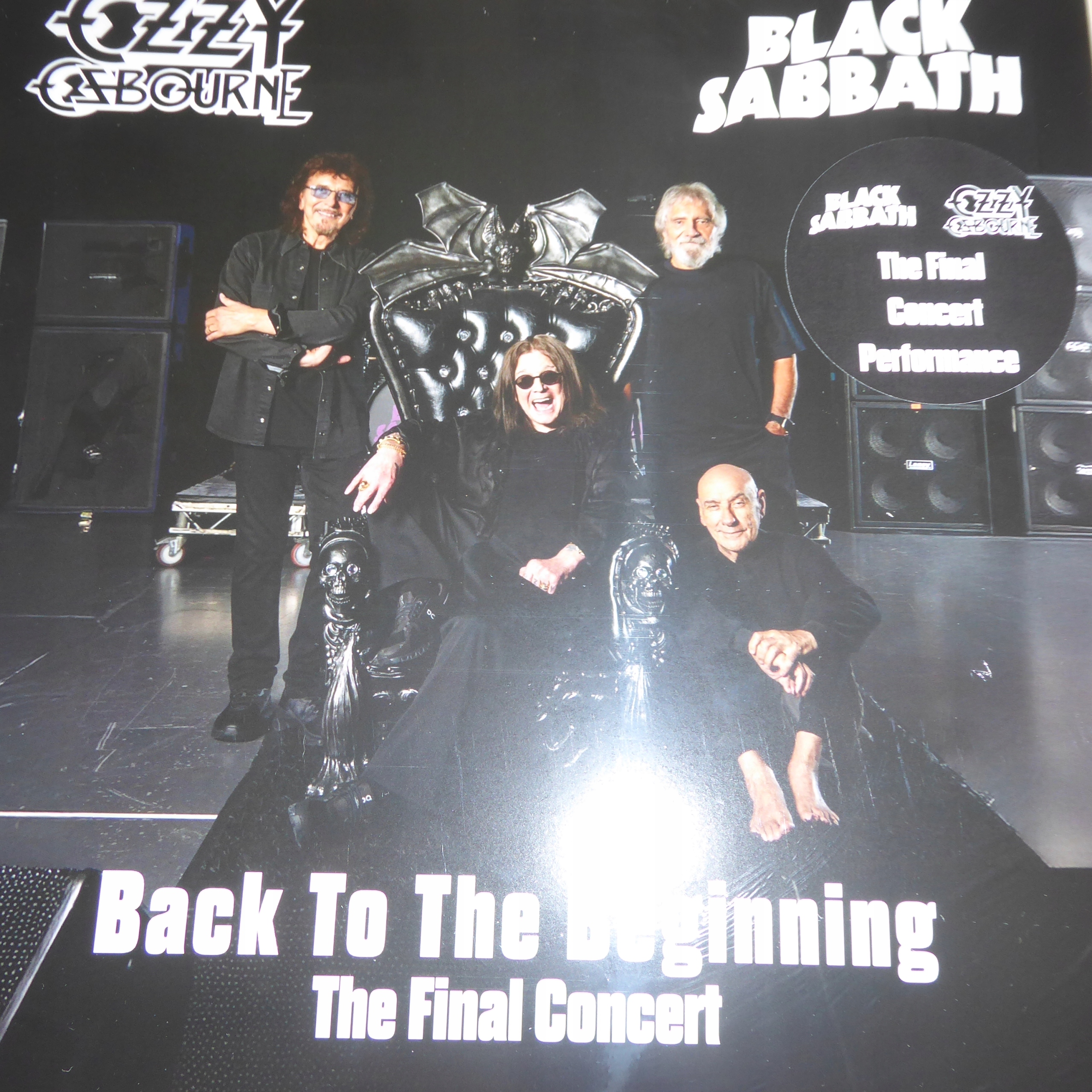 洋楽 Black Sabbath Back to the Beginning 2025 洋楽 Black Sabbath