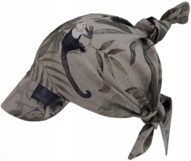 

Makaszka Chustka Z Daszkiem Bambusowa Monkeys