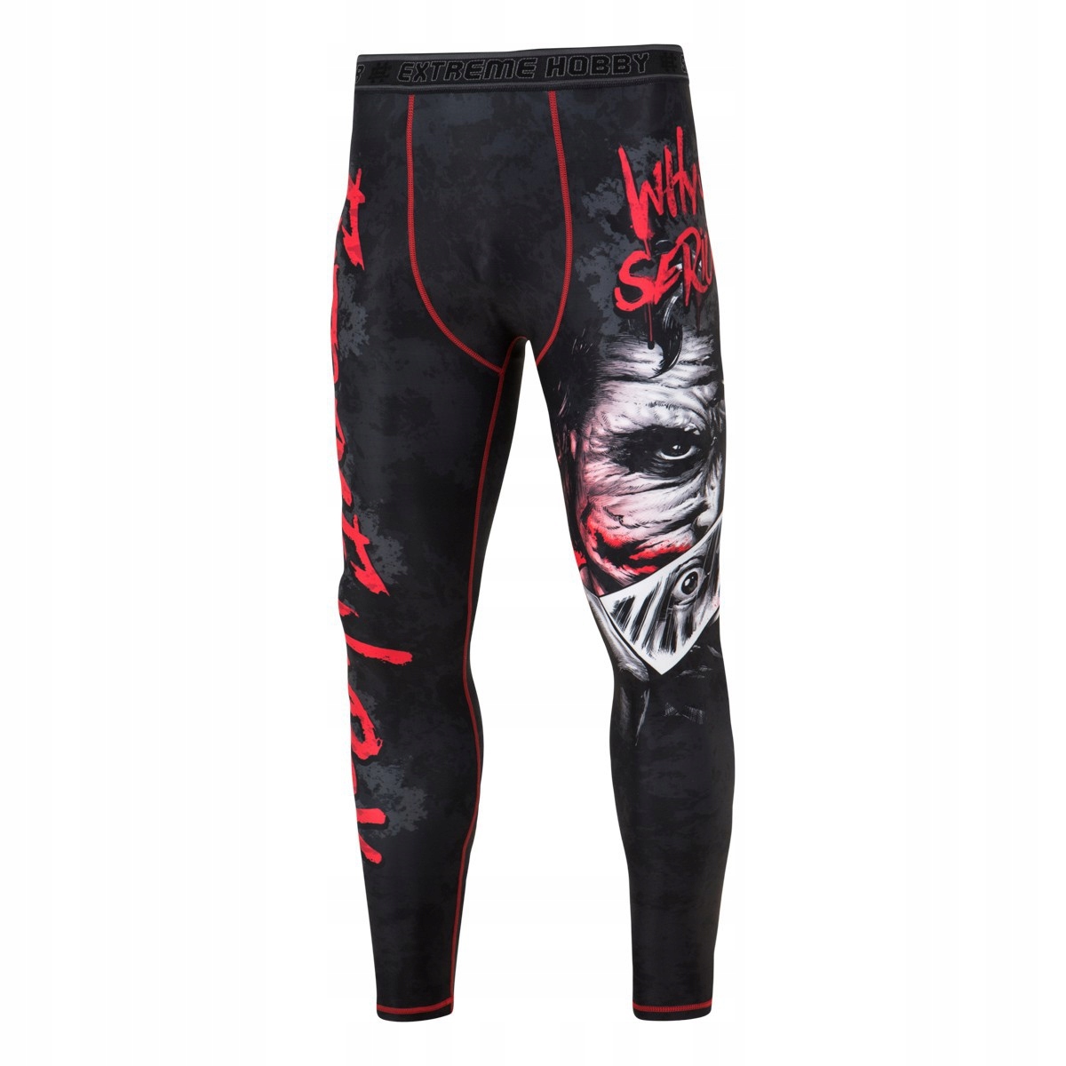 Legginsy Kompresyjne na siłownię Why So Serious L