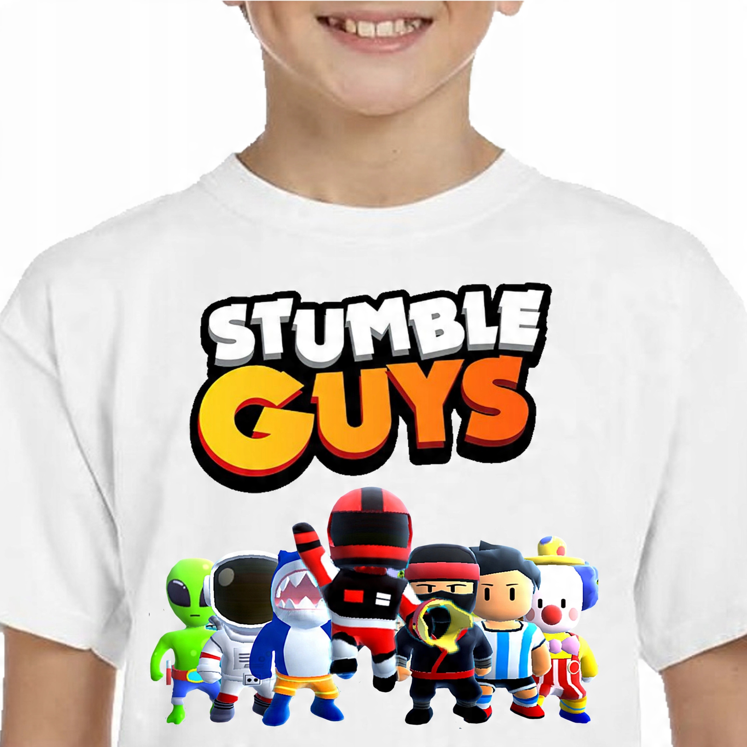 

152 Koszulka Dziecięca Stumble Guys Gra 3161