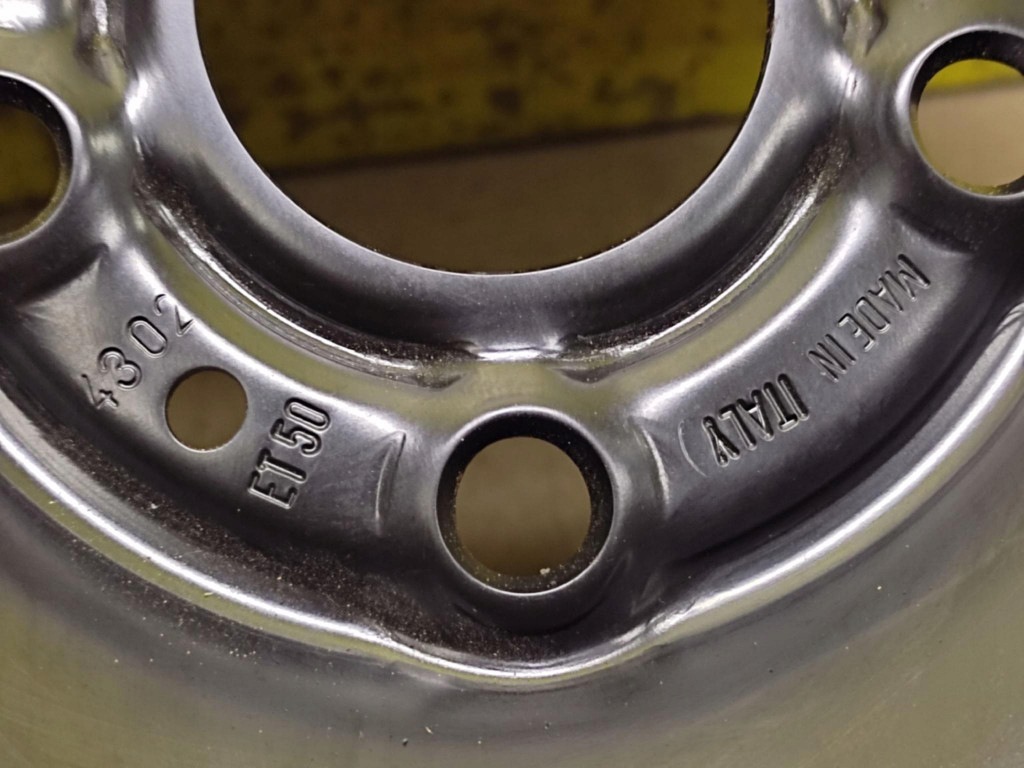 disque acier Renault OE 6.5" x 16" 5x108