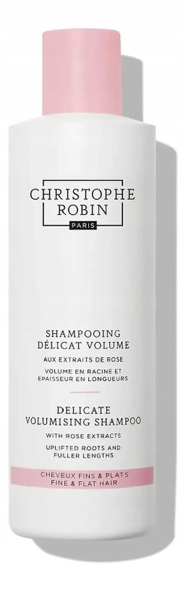 Christophe Robin Delicate Volumizing With Rose šampon dodávající objem