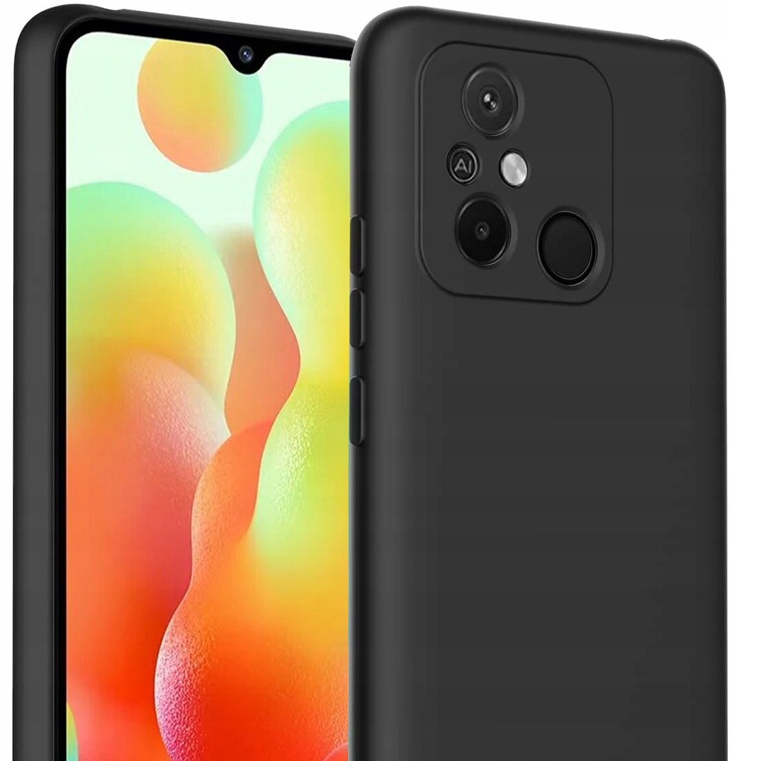 

Etui do Xiaomi Redmi 12C Silicone Case Szkło