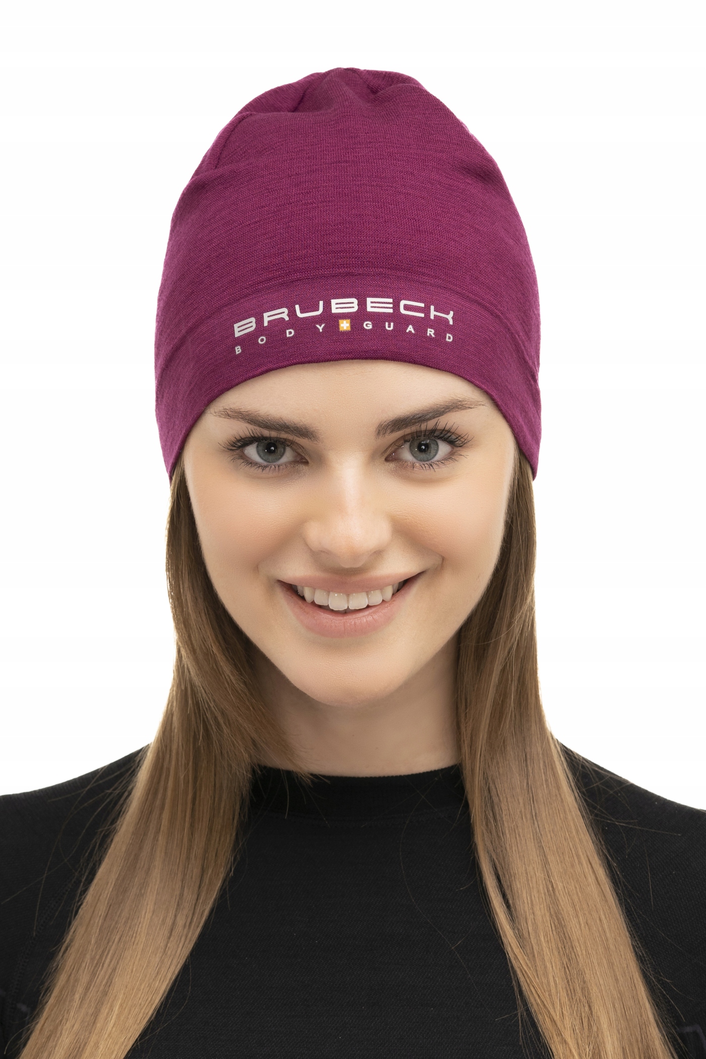 CZAPKA TERMOAKTYWNA WEŁNA TREKKING BRUBECK S/M Marka Brubeck