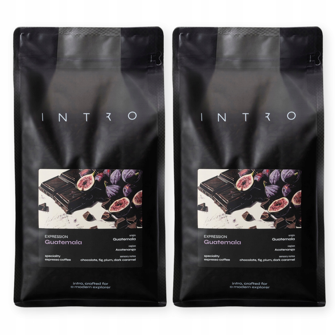 Káva zrnková 2x1 kg Guatemala Acatenango čerstvě pražená arabica Intro
