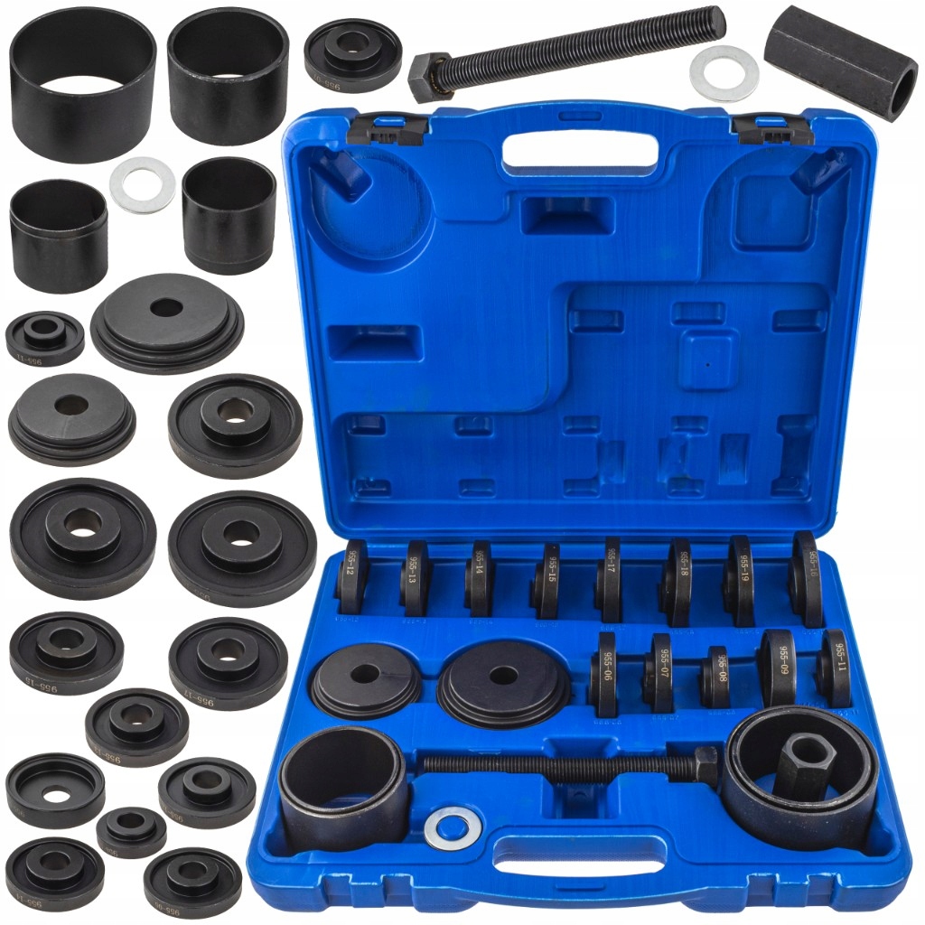 Stahovák ložisek náboje předního pouzdra, adaptéry