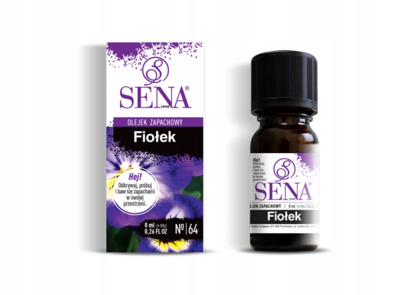 

Sena Olejek Zapachowy Zapach Fiołek 8 ML NO/64