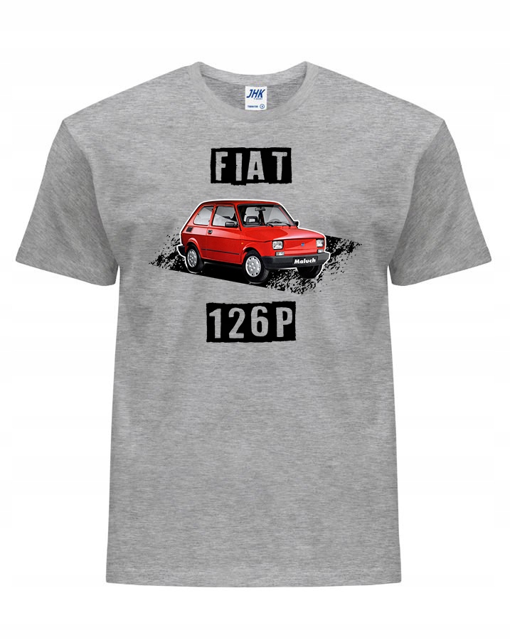

koszulka t-shirt Samochód Prl Fiat 126p retro XXL