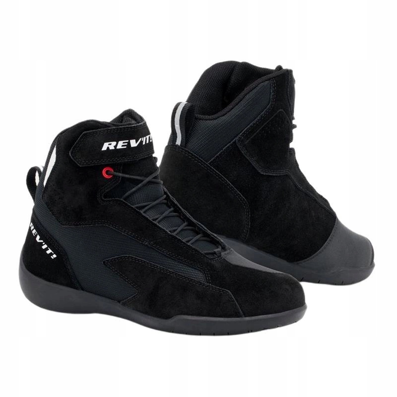 Krátke motocyklové topánky Revit Jetspeed Black, čierne
