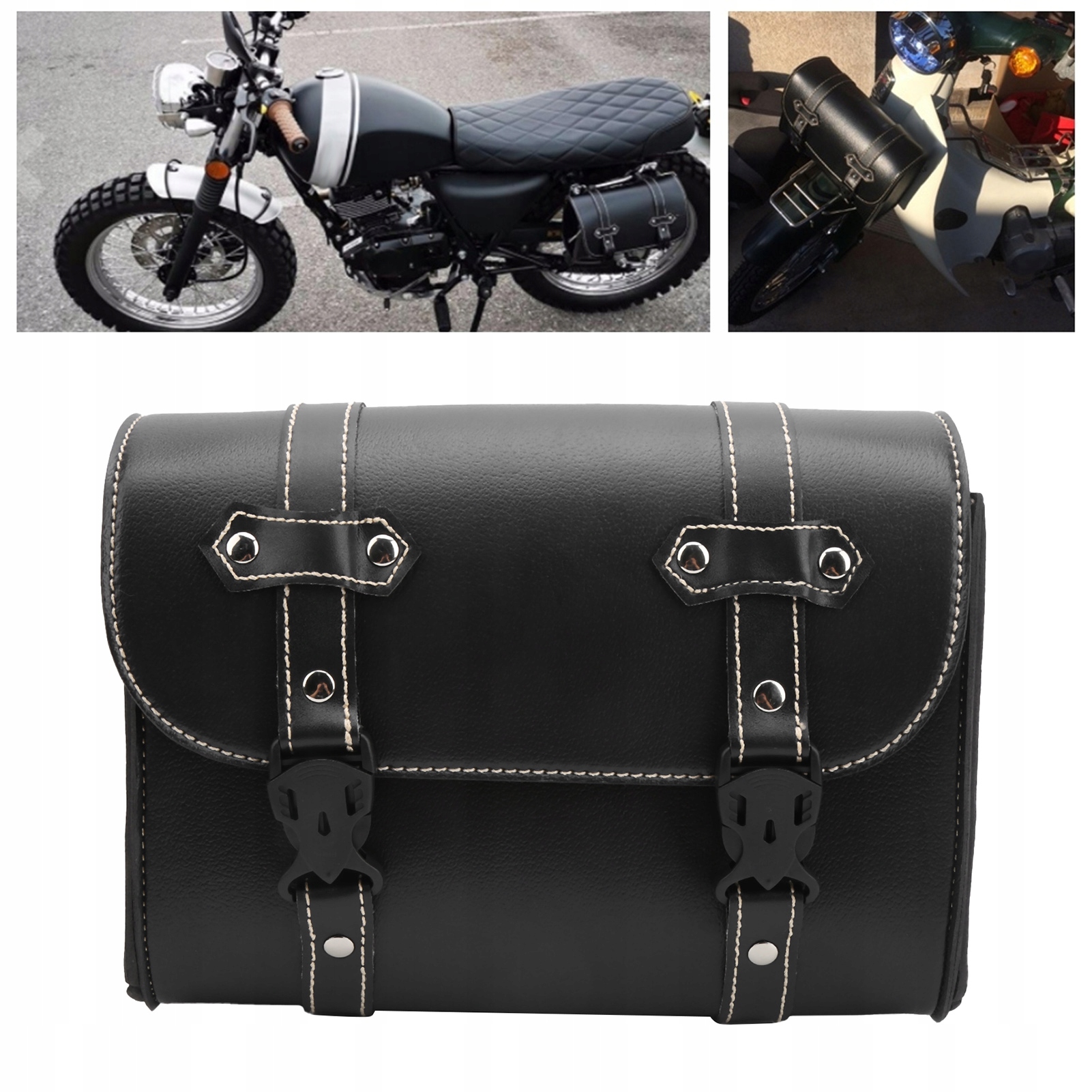 UNIWERSALNE SAKWY MOTOCYKLOWE POKROWIEC Marka bez marki