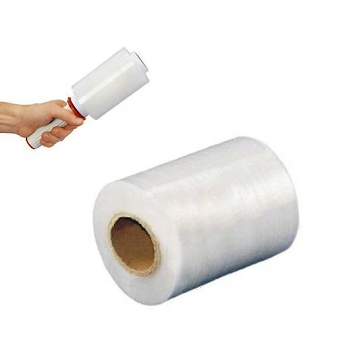 Folia stretch MINI RAP transparent 12,5cm 0,9KG Marka inny