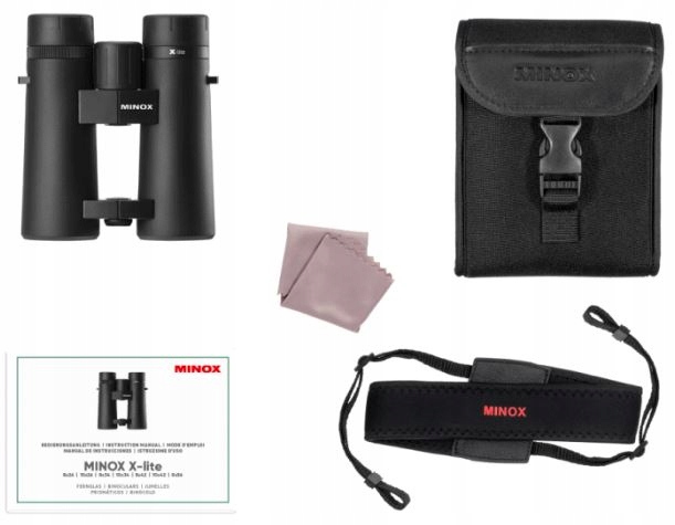 Lornetka Minox Binoculars X-active 10x25 10x Black