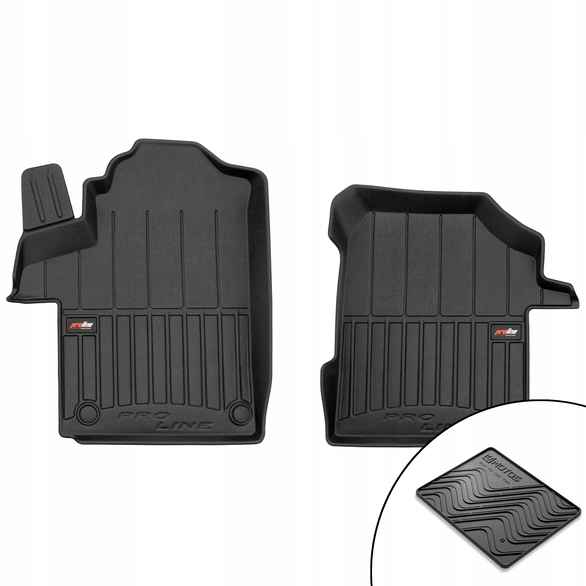 3D gumové rohože Mercedes-Benz trieda V W447 od 2014 rohož zdarma