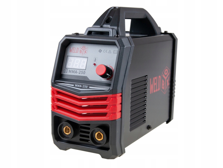 SPAWARKA INWERTOROWA MMA 250 TIG IGBT 230V LCD Marka Weldbox