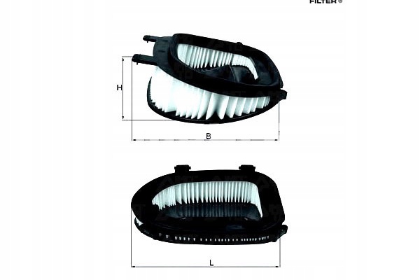 Knecht Vzduchový Filtr Bmw X3 (F25), X5 (E70), X5 Asistent řidiče #28