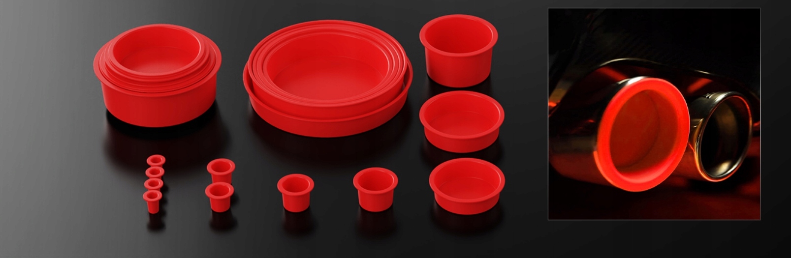 ZAŚLEPKI KORKI DO GENERATORÓW DYMU 23szt Marka ANCEL