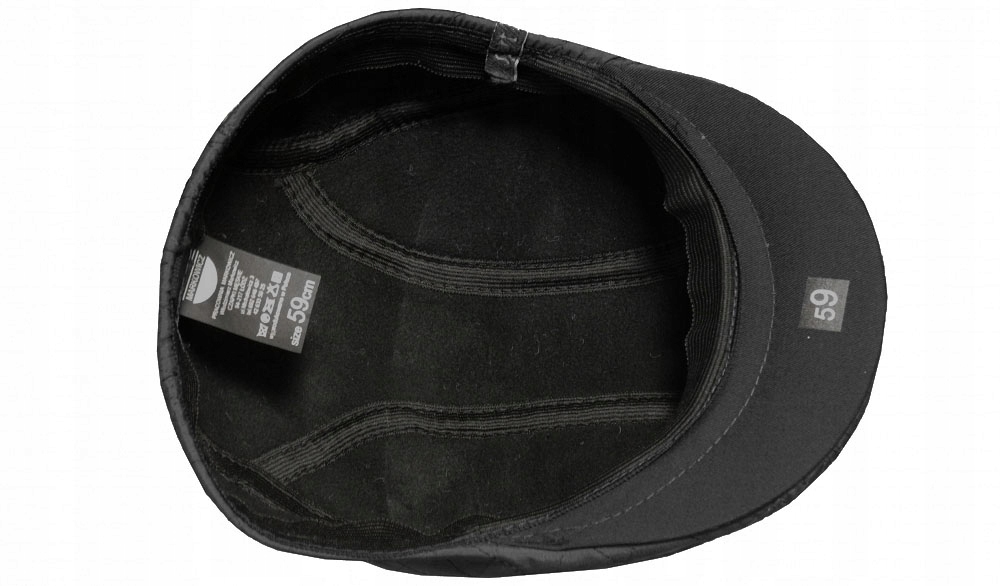 KASZKIET MĘSKI CZAPKA PIKOWANY OCIEPLANY ZIMA 55cm Wzór dominujący geometryczny