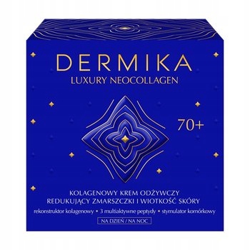 DERMIKA NEOCOLLAGEN KOLAGENOWY KREM ODŻYWCZY 70+ ZMARSZCZKI WIOTKOŚĆ SKÓRY