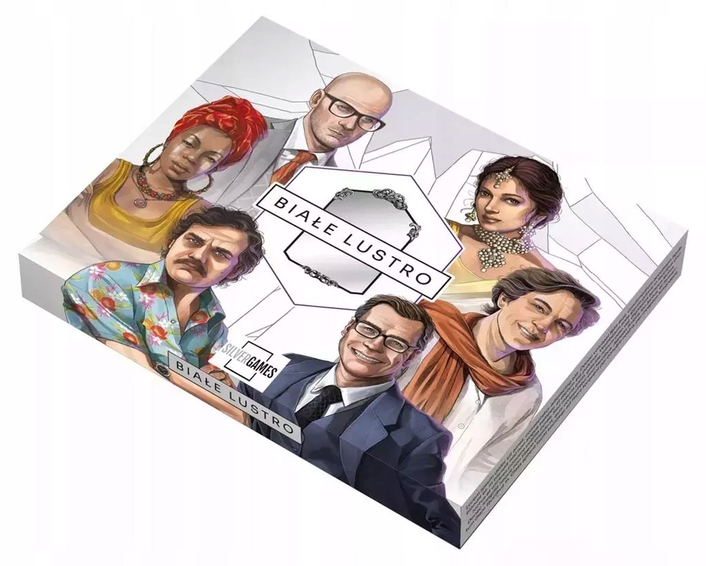 Książka Białe Lustro Literatura Piękna Powieść Współczesna Polska Fabuła