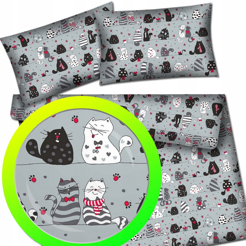 

Pościel Szara W Zwariowane Koty Dla Dziecka Modna