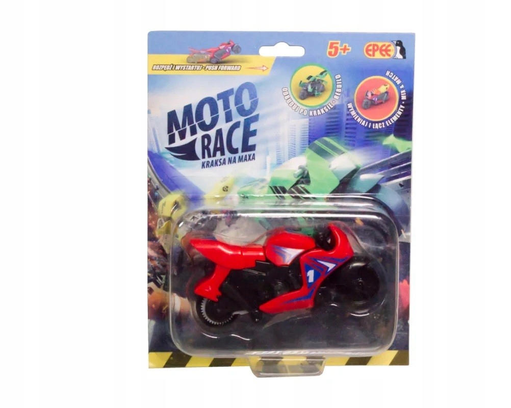 

Moto Race Kraksa na maksa Motorek 8.5 cm