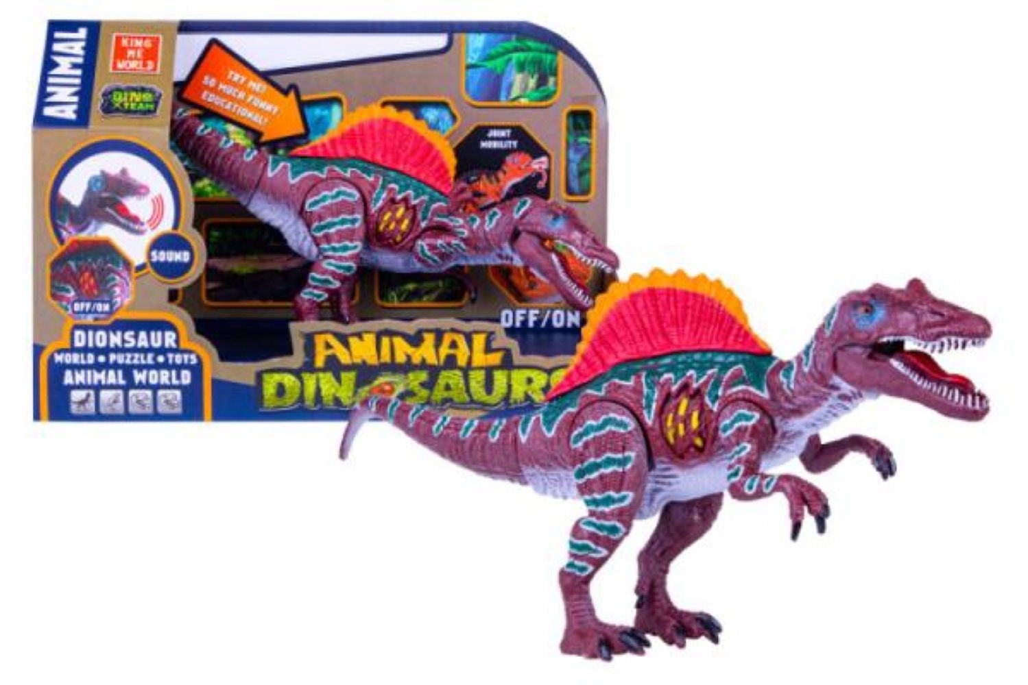 

Dinozaur Z Grzbietową Płetwą 1005035 (figurka)