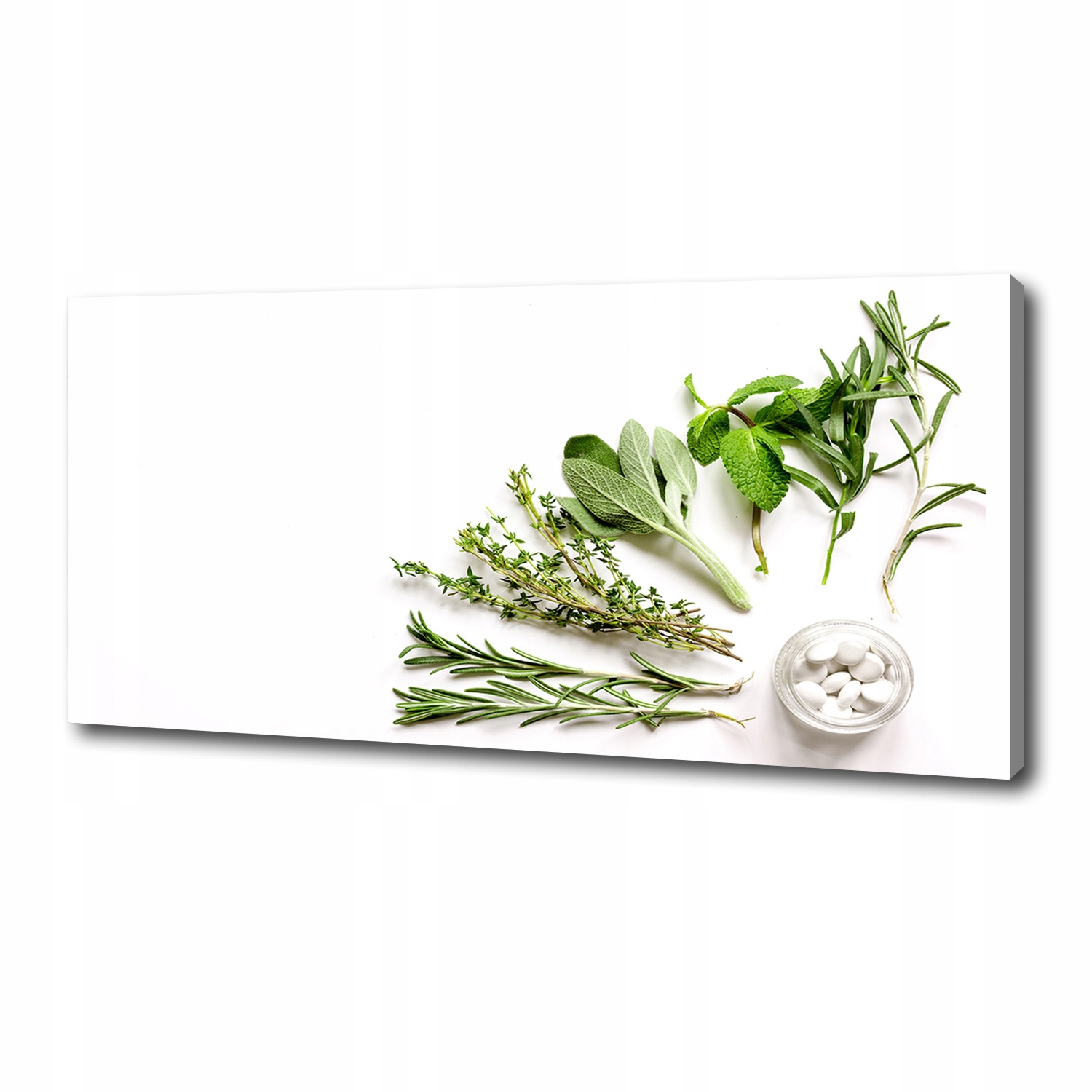 

Foto obraz ze zdjęcia do salonu Zioła 125x50 cm