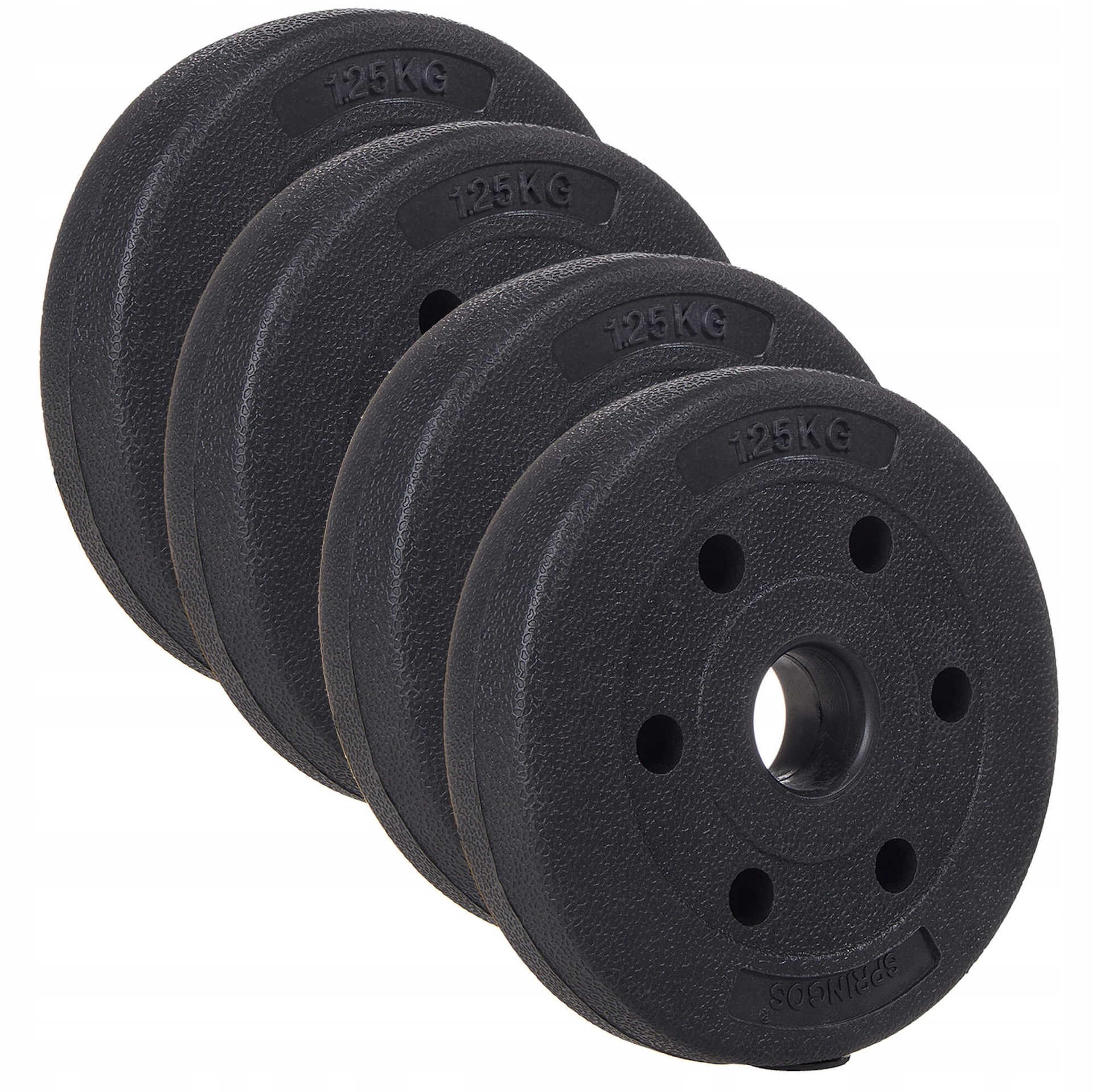 Obciążenie Zestaw Talerze 4x1,25KG Obciążenia Kompozytowe Bitumiczne 29mm