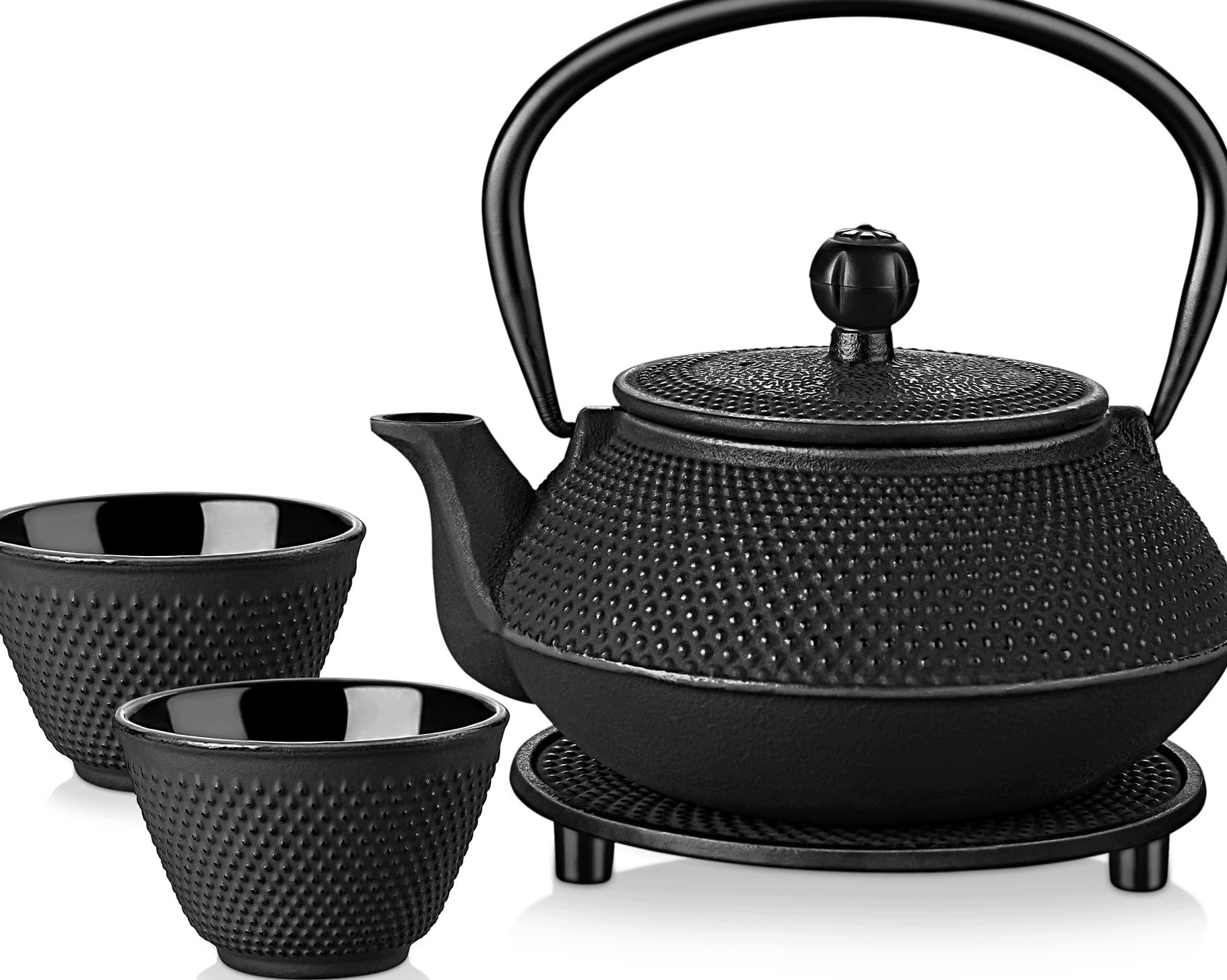 Konvice 700 ML S Vařičem, 2 Šálky, Podnos Na Čaj