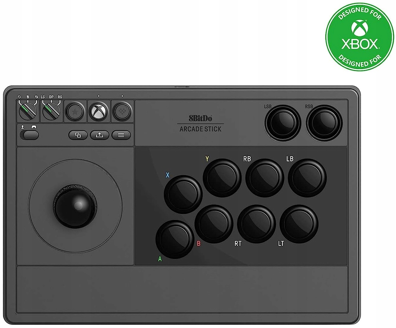 8BitDo Arcade Stick Černý Joystick pro Xbox One X|s Pc