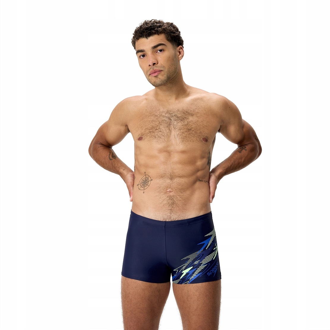 Pánské plavkové kraťasy Medley Speedo Logo Aquashort vel. D4|S