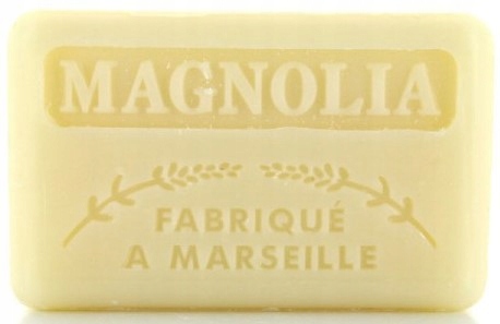 Delikatne Francuskie mydło Marsylskie MAGNOLIA MAGNOLIOWE 125 g