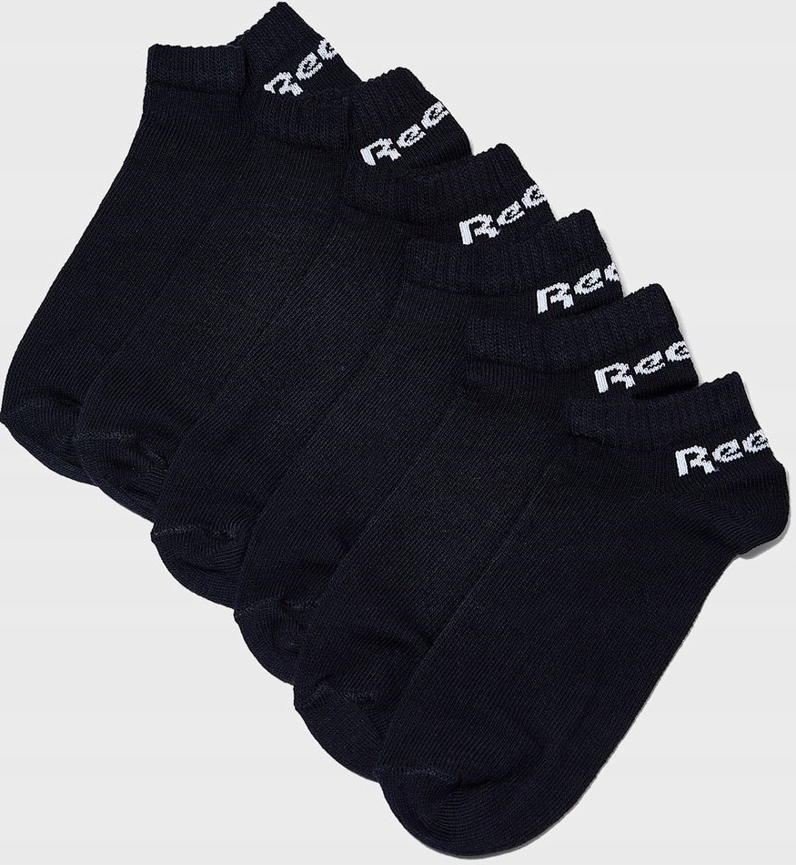 

40-42 M Skarpetki Stopki Reebok 6PAR Czarne FL532