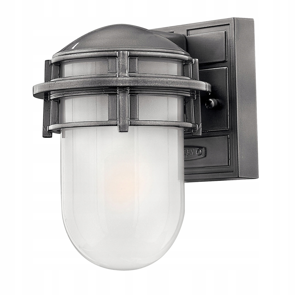 Vonkajšia nástenná lampa šedá E27 60W IP44 Reef, Hinkley