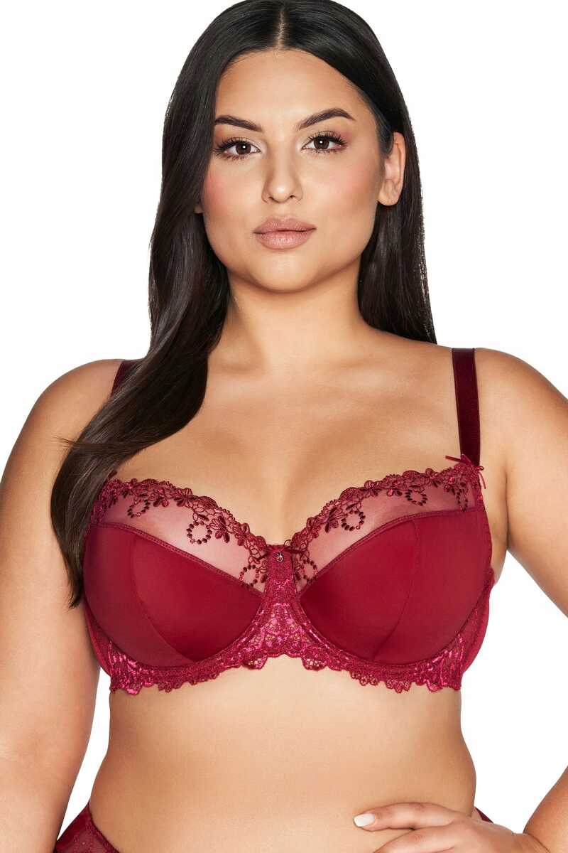 Ava Podprsenka semi soft polovyztužená Novato 1030 rubínová 85B