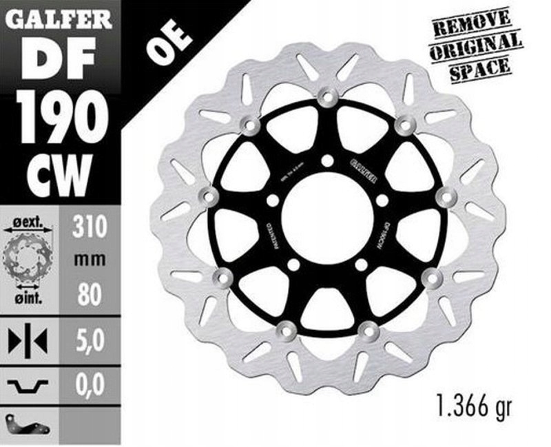 Predný Brzdový Kotúč Kawasaki Z Roku 800 '13-; ZX-6R (636) '13-