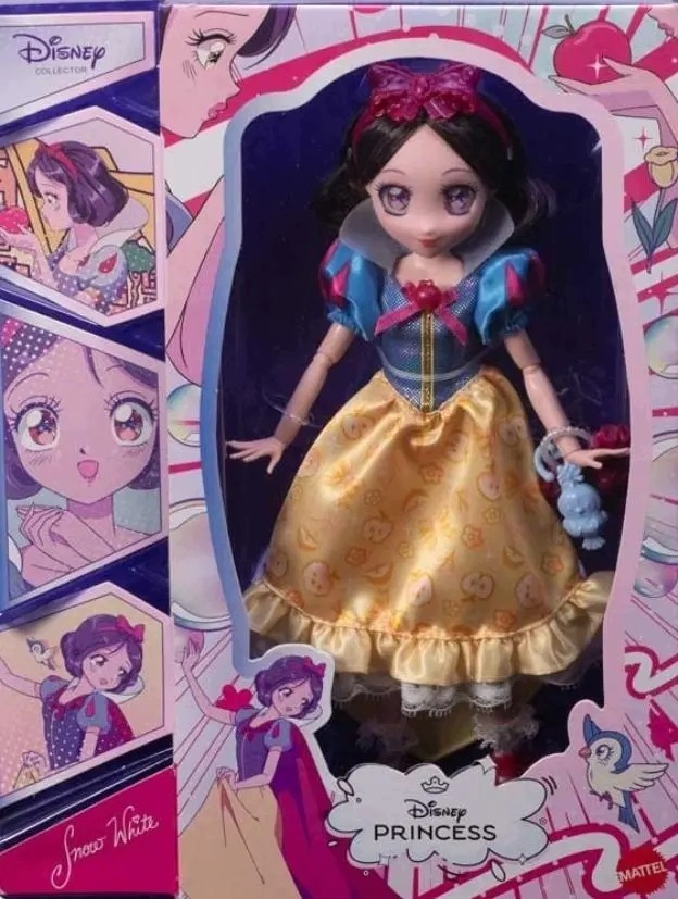 Disney Collector Lalka Śnieżka Manga Mattel