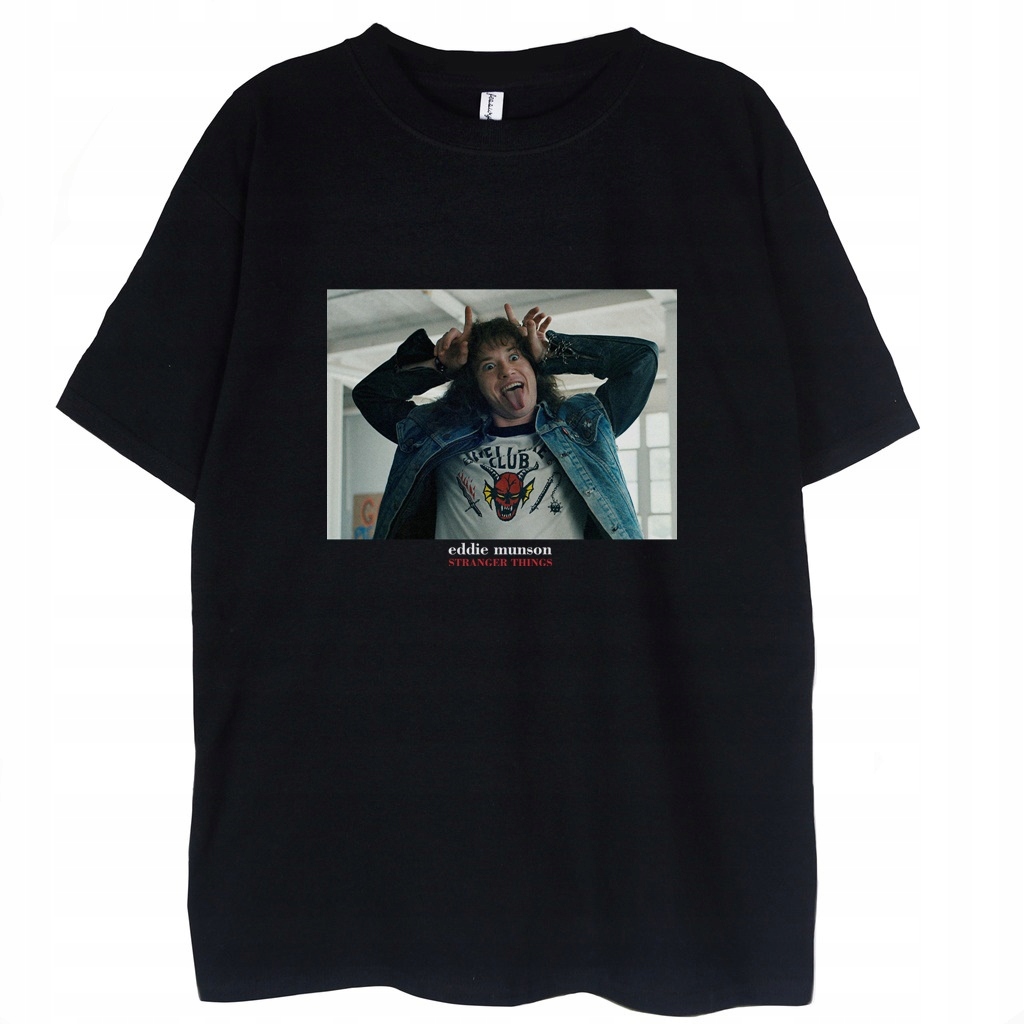 

T-shirt Stranger Things Koszulka Eddie Munson Xs