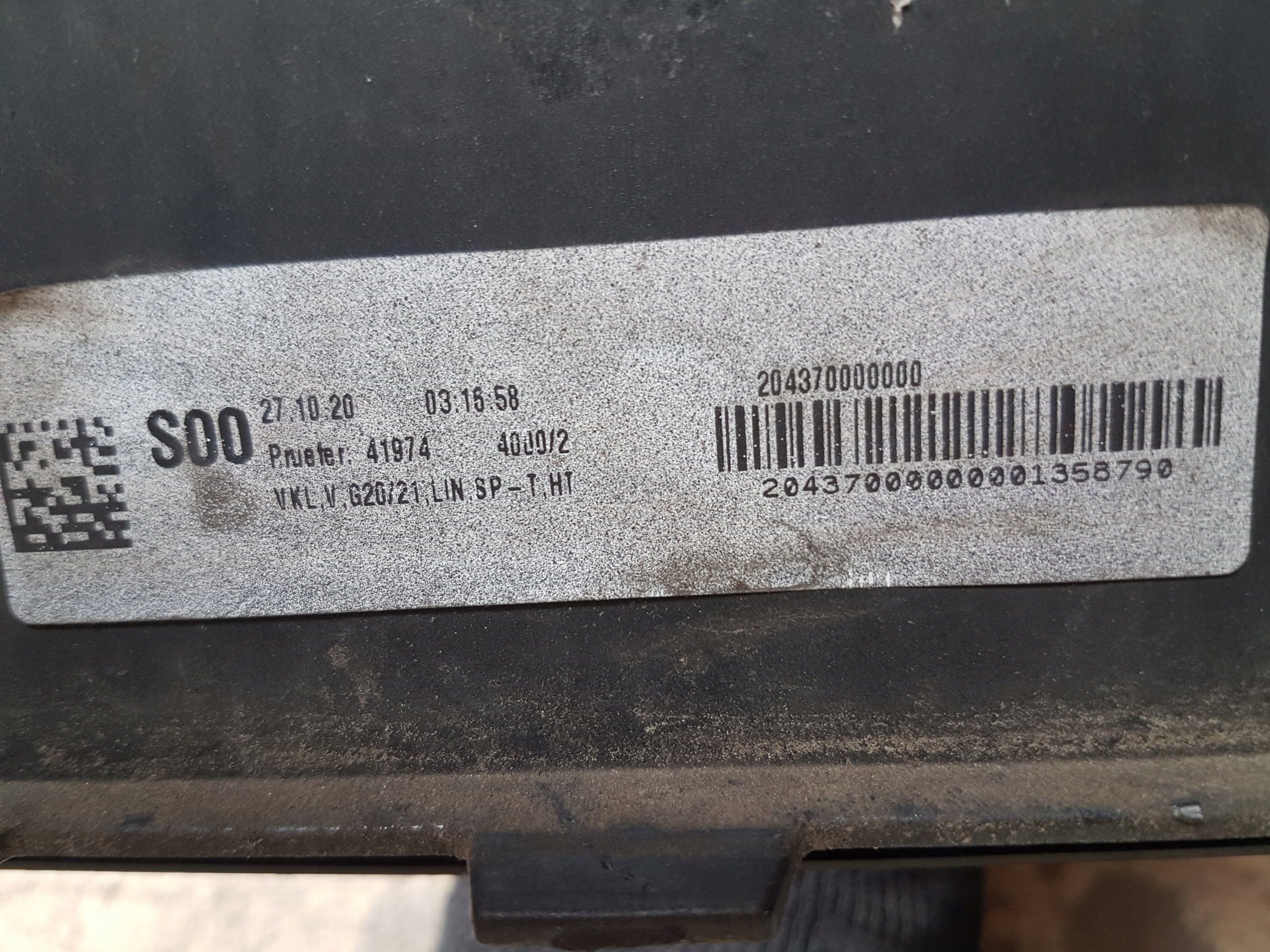 front bumper front BMW G20 G21 SPORT LINE