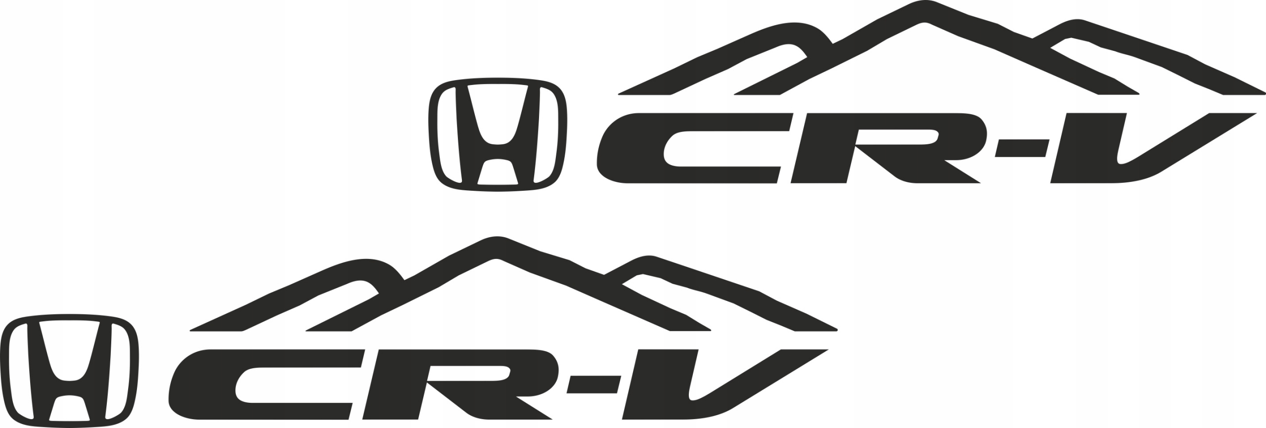 Naklejki Honda Cr-v Góry Moutains