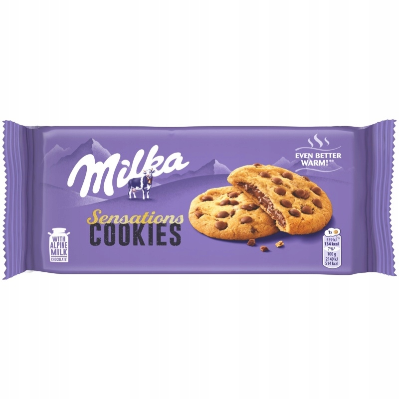 Ciastka Milka Sensations 156g 12szt