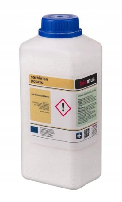 

Sorbinian potasu Czysty 99,9% 500g Biomus