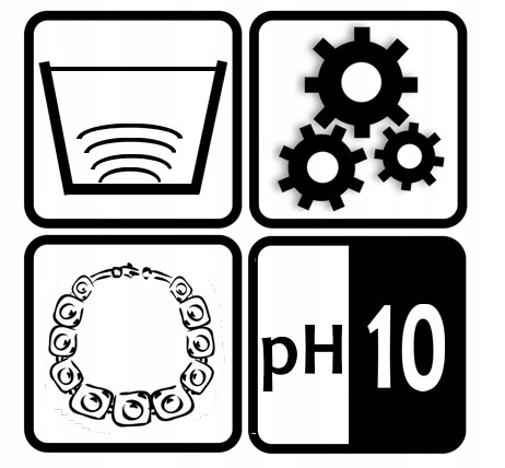 Koncentrat do myjek Ecoshine Ultrasonic K3 Postać płyn