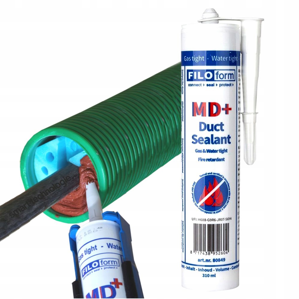 Filoform MD+ jednoskładnikowa masa uszczelniająca do kabli i rur 310ml