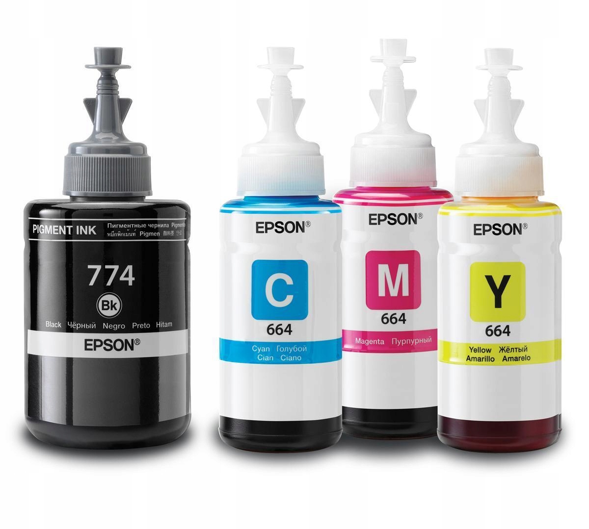 

4x Tusz Epson L655 L605 Ecotank ET3600 ET4500