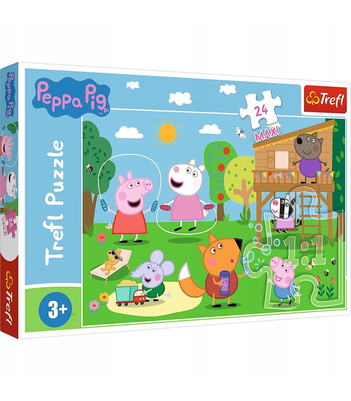 

Świnka Peppa Duże puzzle Maxi 24 el. z Peppą pepą